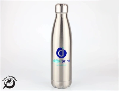  Silver Stainless Steel Water Bottle(500ml)