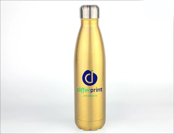  Gold Stainless Steel Water Bottle(500ml)