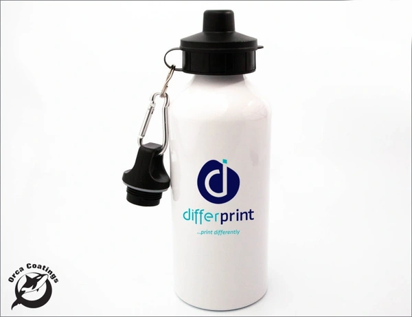  Large White Aluminium Sports Bottle(600ml)